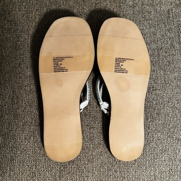 Madden NYC Rhinestone Chase Sandals NWOT - Picture 7 of 8